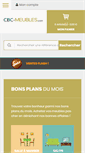 Mobile Screenshot of cbc-meubles.com